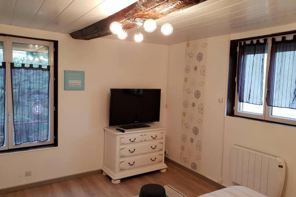 Apartament Le Longchamp Honfleur Zewnętrze zdjęcie