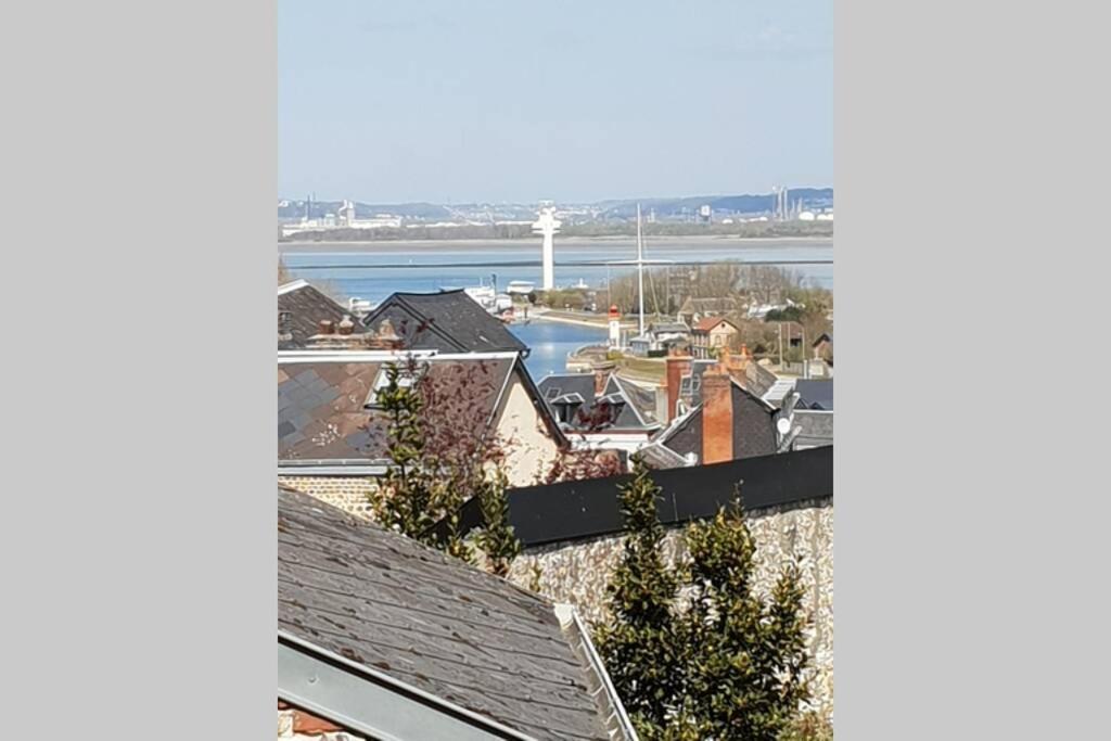 Apartament Le Longchamp Honfleur Zewnętrze zdjęcie